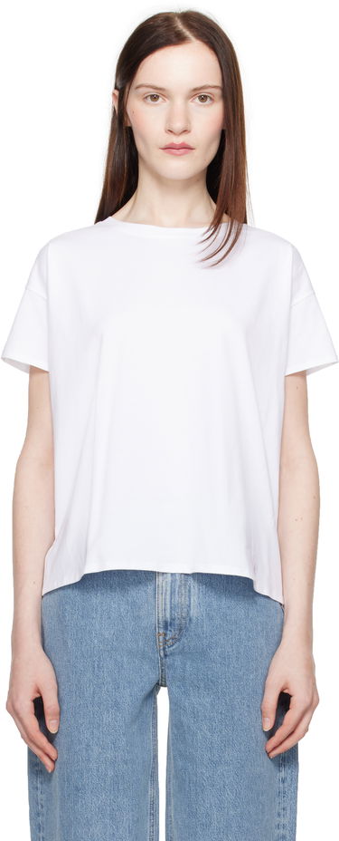 Tričko Loulou de Saison Loulou de Saison Basiluzzo T-Shirt Biela | BASILUZZO, 0