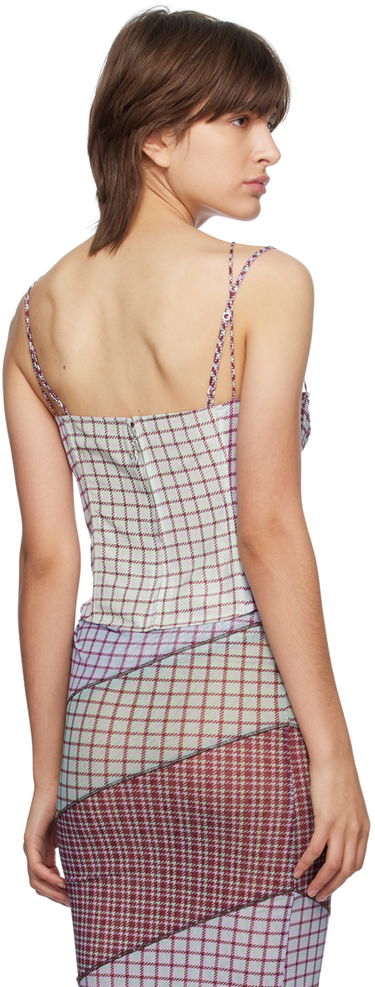 Šaty Miaou Miaou Hannah Jewett Apex Corset Top Fialová | 7046TAFBRS, 2