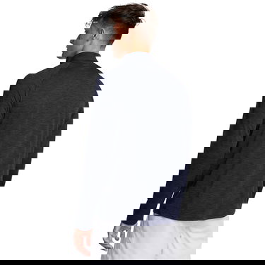 Mikina Under Armour UA Tech Textured Long-Sleeve 1/2 Zip Navy | 1382797-410, 4