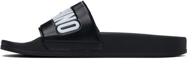 Tenisky a topánky Moschino Moschino Rubber Pool Slides Čierna | 251 MB28022G0M G10 000, 2
