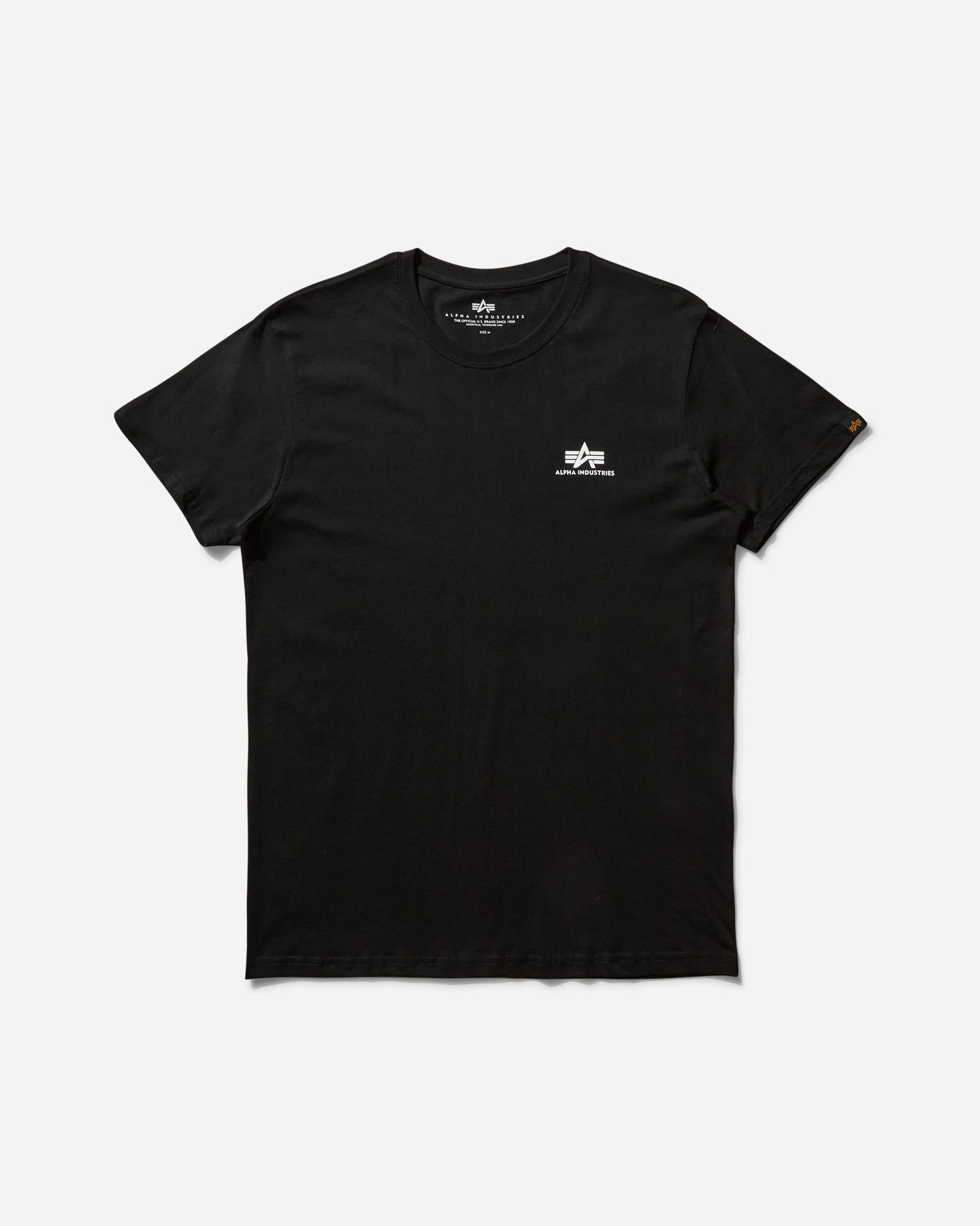 Tričko Alpha Industries Basic Small Logo T-Shirt Čierna | X188505 03, 1