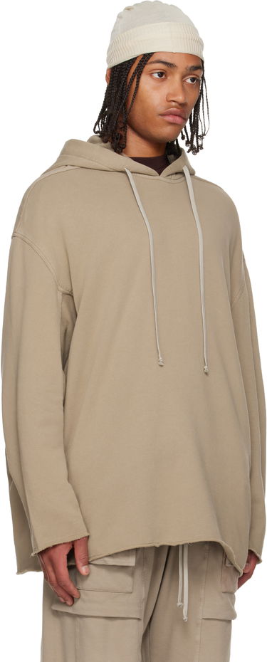 Mikina Rick Owens DRKSHDW Concordians Peter Hoodie Béžová | DU02E7280 FP, 1