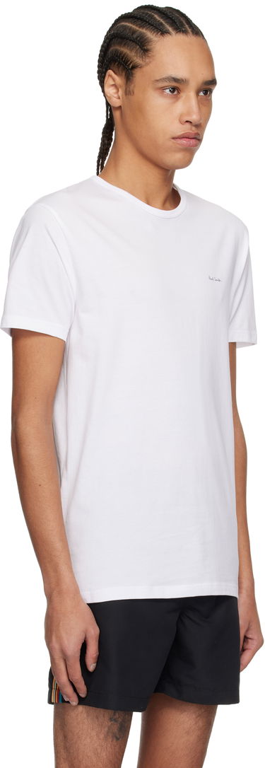 Tričko Paul Smith Paul Smith Organic Cotton Logo Lounge T-Shirt Biela | M1A-389-M3PK-01, 1