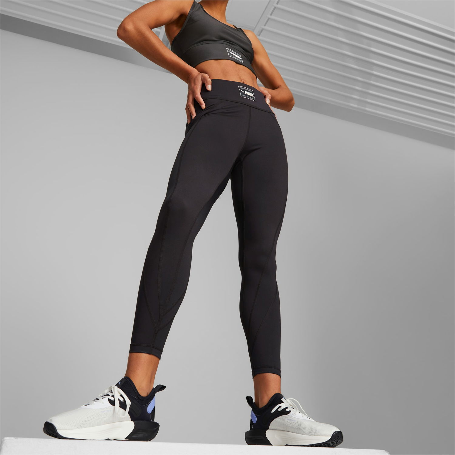Legíny Puma Fit High Waist 7/8 Training Leggings Čierna | 523074_01, 1
