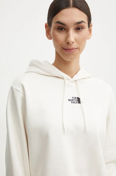 Mikina The North Face Essential Crop Hoodie Biela | NF0A89EXQLI1, 3