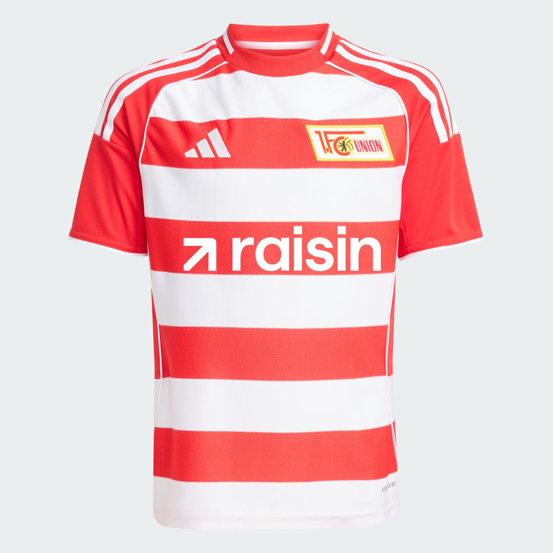 Dres adidas Performance 1. FC Union Berlin 25/26 Striped Home Jersey Rôznofarebný | JL3369, 0