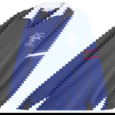 Košeľa Palmes Palmes Forever Open Rugby Shirt Modrá | P15-0036-677, 0
