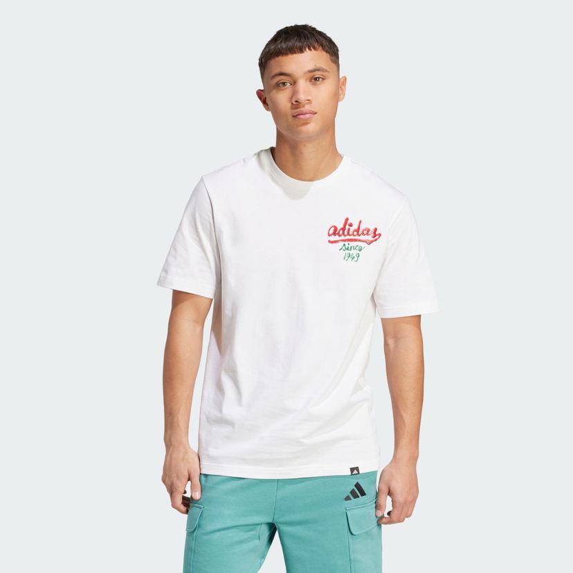 Tričko adidas Performance Food Sauce Graphic T-Shirt Biela | JM6464