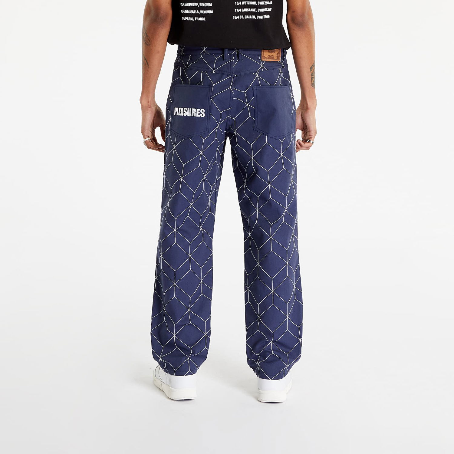 Nohavice Pleasures Vocal Utility Pant Navy | P23SP035 NAVY, 1
