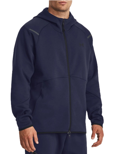 Mikina Under Armour Unstoppable Fleece Full-Zip Hoodie Navy | 1379806-410