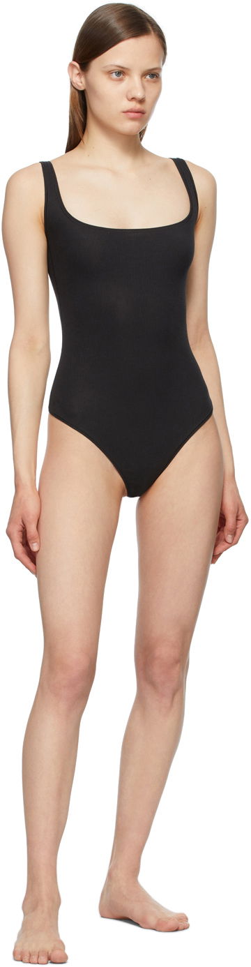 Body SKIMS SKIMS Rib Bodysuit Čierna | BS-scn-0653, 3