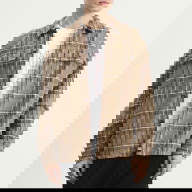 Košeľa NORSE PROJECTS Hjalmer Heavy Twill Check Overshirt Béžová | N40-0844-9023, 2