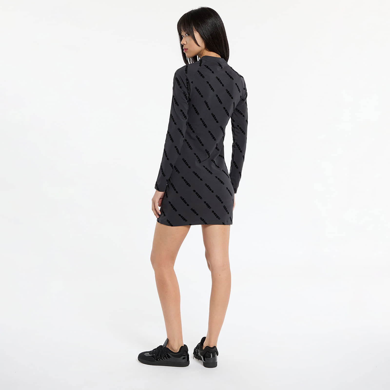 Dress adidas Monogram Bodycon Dress Carbon S