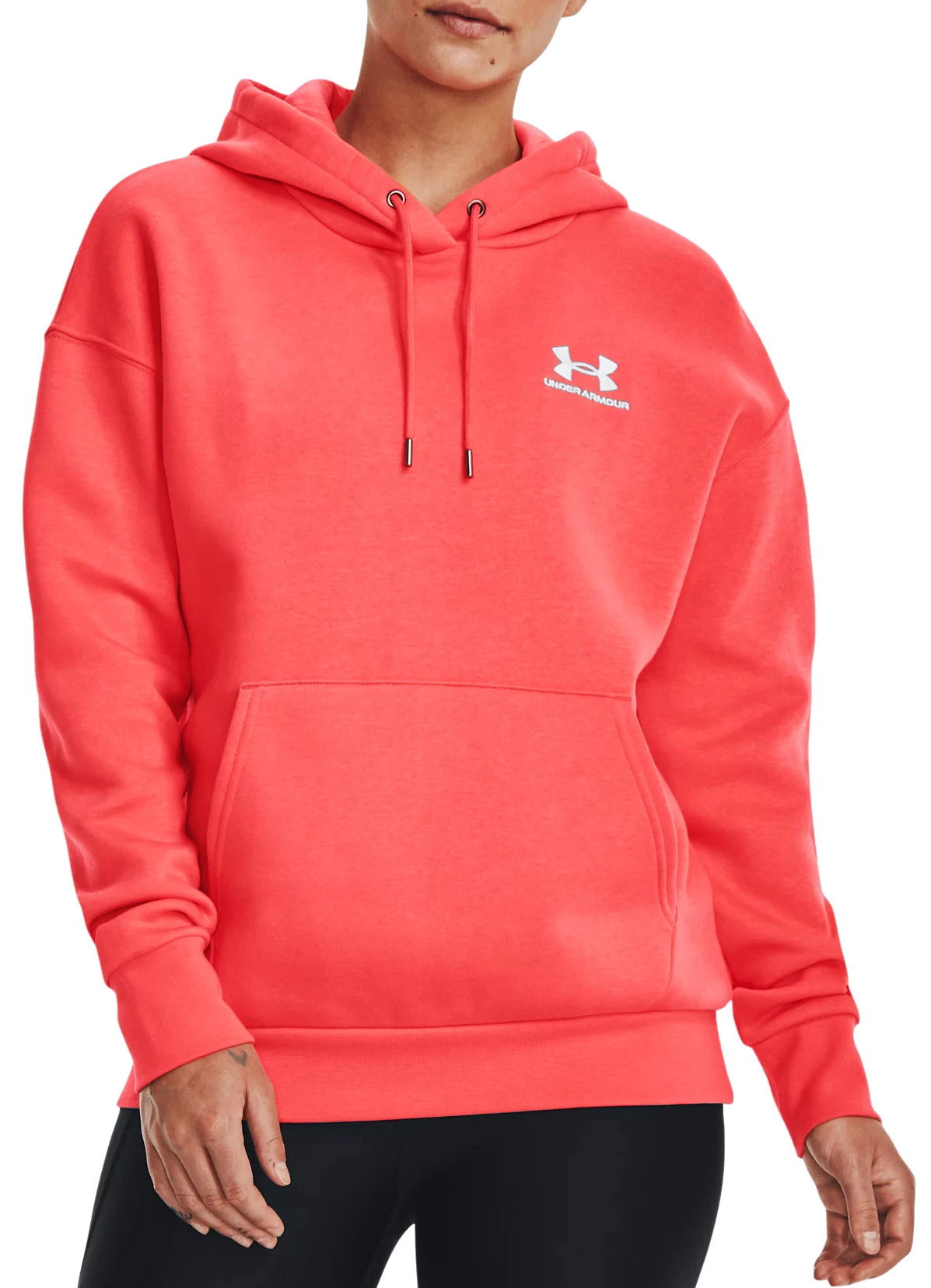Mikina Under Armour Essential Fleece Ružová | 1373033-691, 0