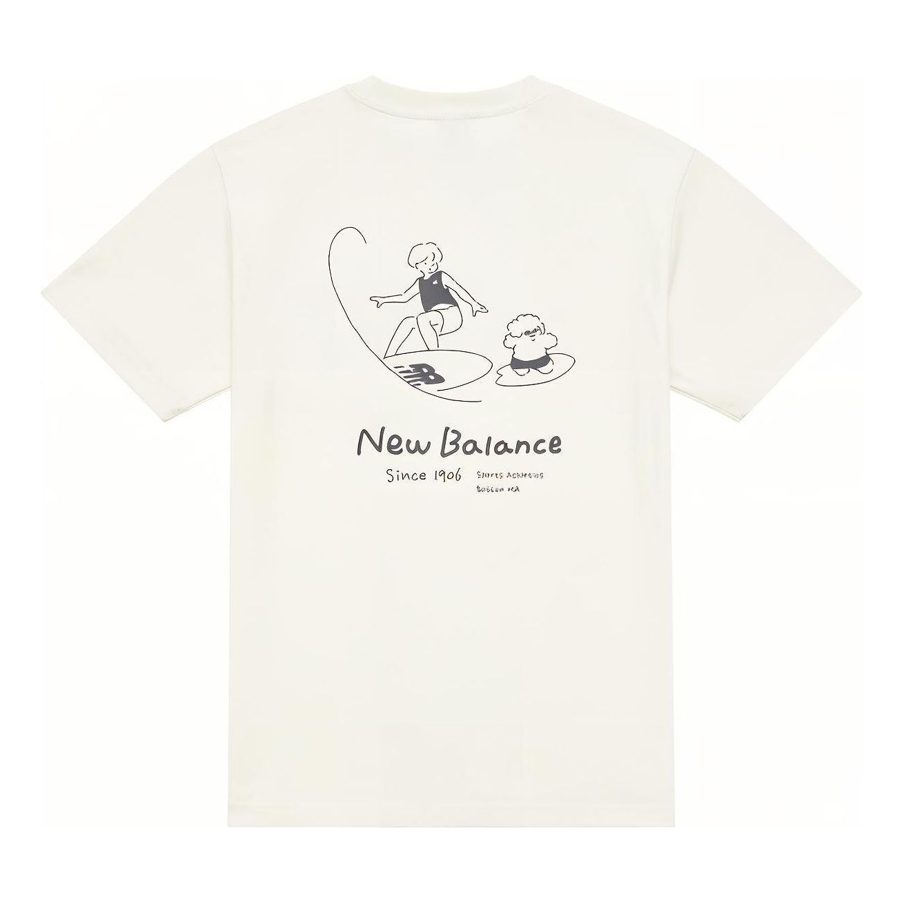 Tričko New Balance Tombonia Graphic T-Shirt Biela | AMT42336-CIC, 0