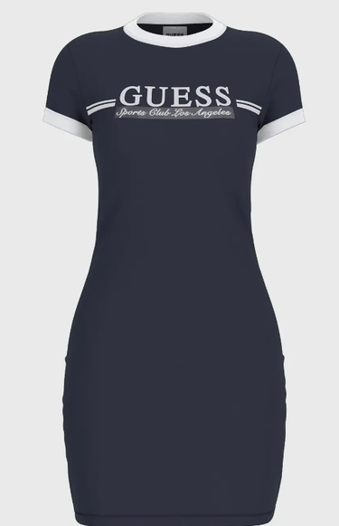 Šaty GUESS Guess Active Short Sleeve Dress Navy | V5GK02KCQX1-A71W, 1