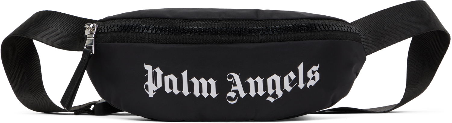 Ľadvinka Palm Angels Palm Angels Over Logo Belt Bag Čierna | PBNO006S25FAB0011001, 0