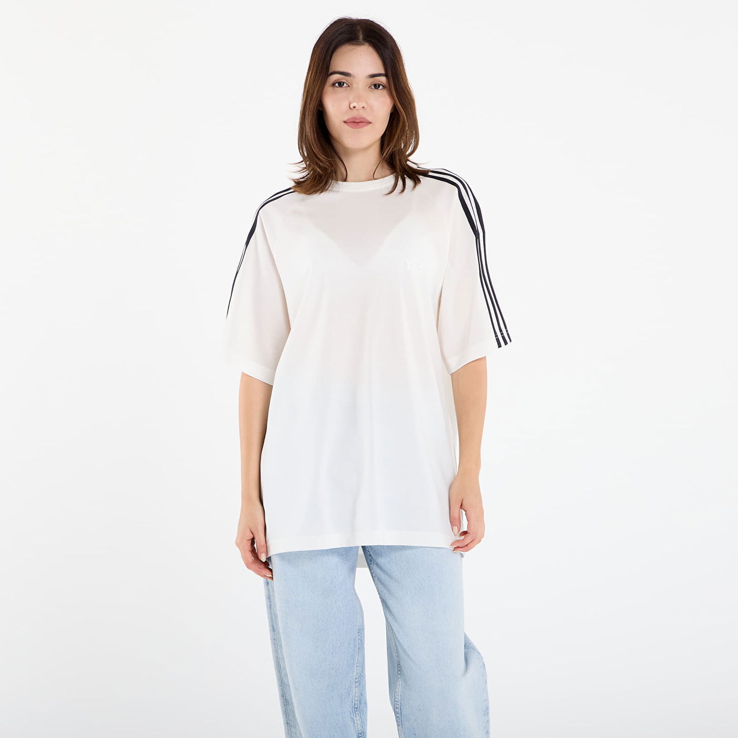 Tričko Y-3 Wire T-Shirt UNISEX Core White Biela | JY8187, 1