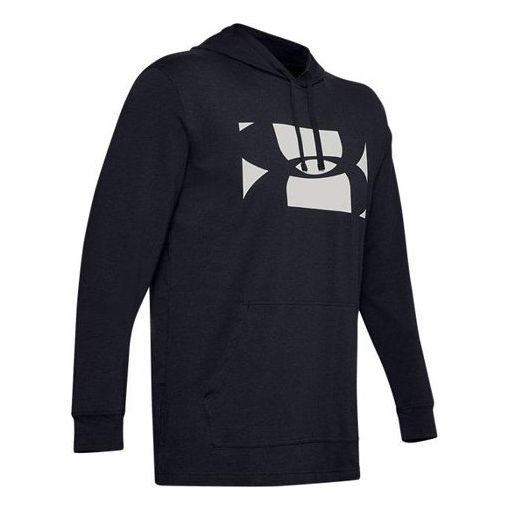 Mikina Under Armour Sportstyle Logo Graphic Hoodie Navy | 1351576-001