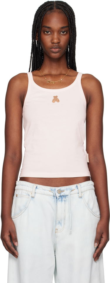 Tielko Palm Angels Palm Angels Bear in Mind Tank Top Ružová | PWAD076S25JER0013C60, 0