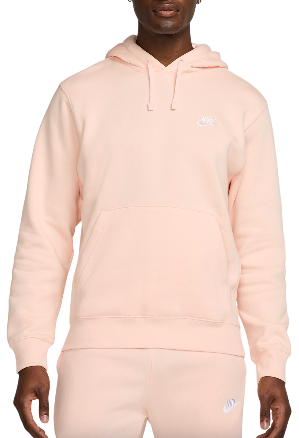 Mikina Nike Nike Club Fleece Hoodie Ružová | bv2654-664, 0