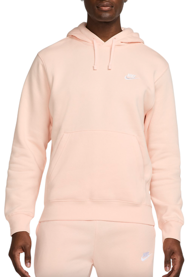 Mikina Nike Nike Club Fleece Hoodie Ružová | bv2654-664, 0