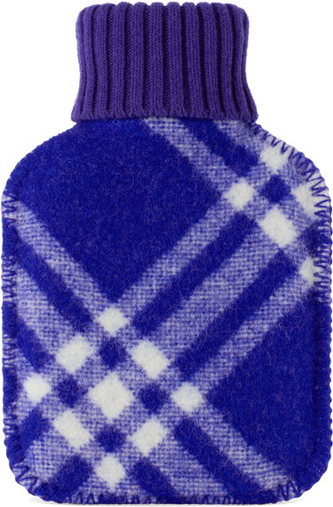 Doplnky Burberry Burberry Wool Check Hot Water Bottle Modrá | 8077637, 1