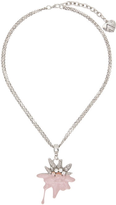 Náhrdelník Ottolinger Ottolinger Dipped Edelweiss Pendant Necklace Ružová | 1251506121, 0