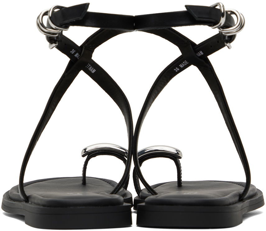 Prsteň rag & bone Rag & Bone Geo Ring Sandals Čierna | WFF24PF038LE38, 1