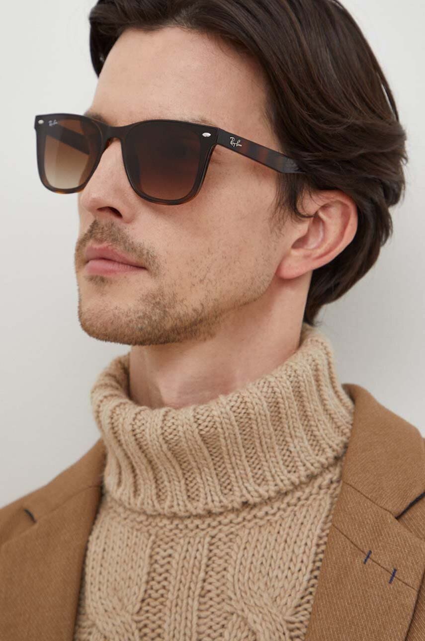 Slnečné okuliare Ray-Ban Ray-Ban RB4420 Sunglasses Hnedá | 0RB4420, 1