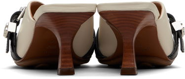 Tenisky a topánky GANNI Sue Mule Heels Biela | S3218, 1