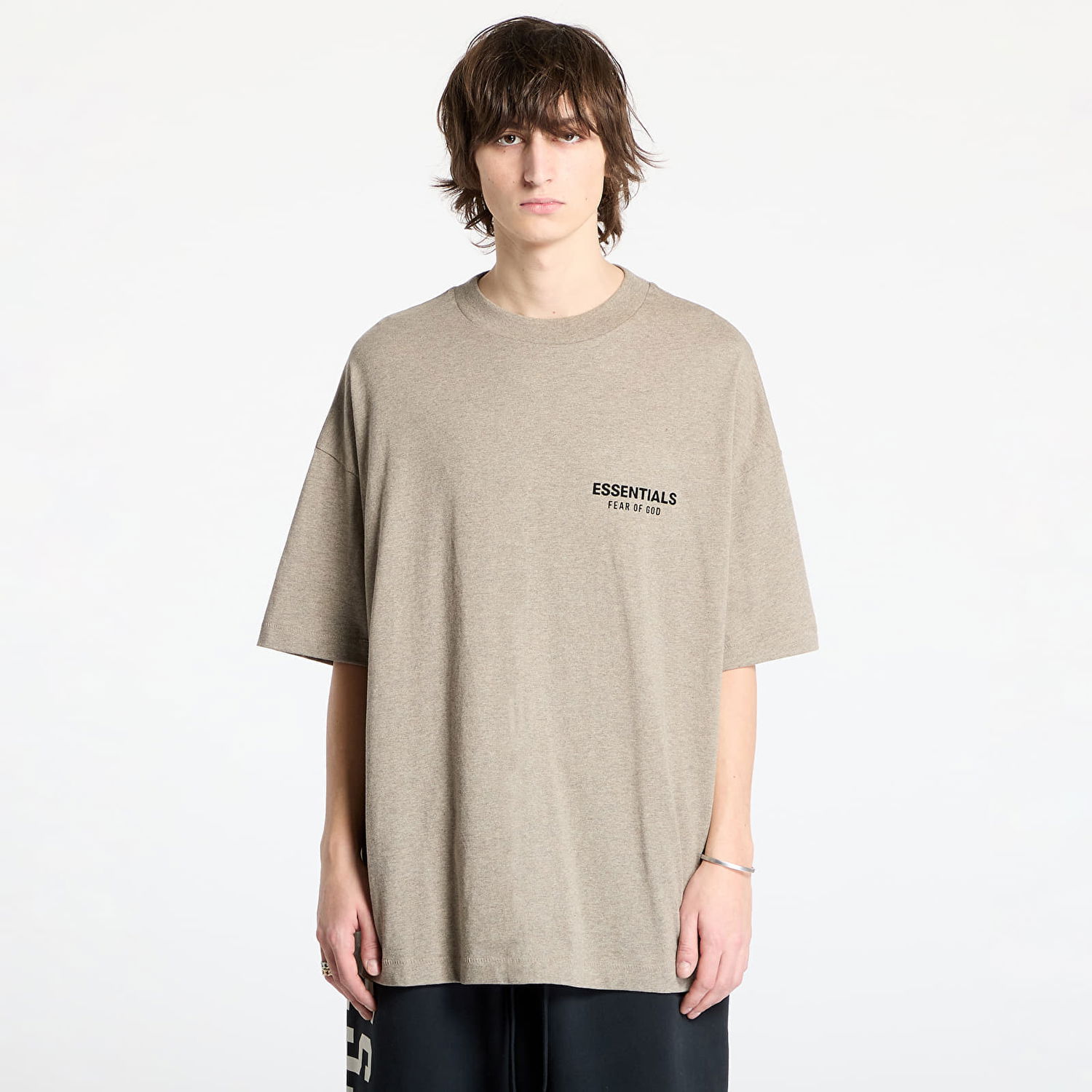 Tričko Fear of God Essentials Jersey Crewneck T-shirt Béžová | 125HO244369F-367, 0