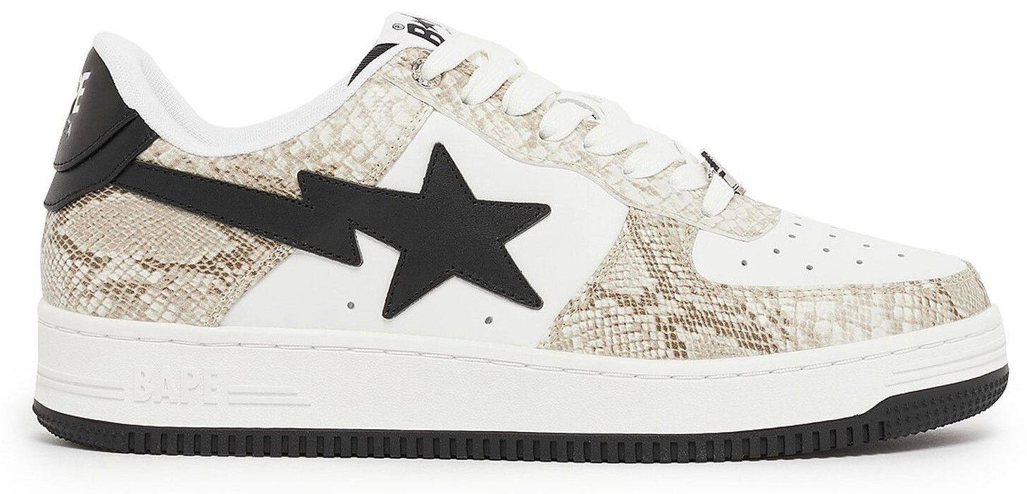 Tenisky a topánky BAPE Snake Sta "Beige" Béžová | 001FWI801009M-BEI, 0