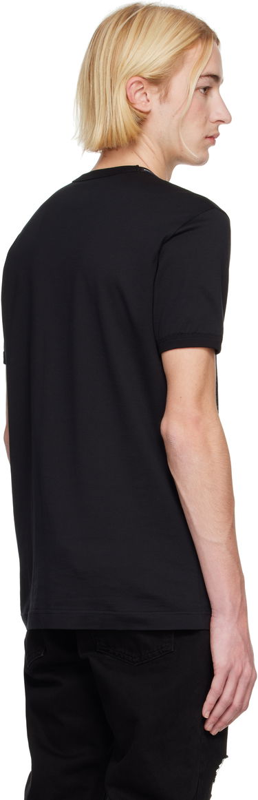 Tričko Dolce & Gabbana Dolce&Gabbana Jersey Round Neck T-Shirt Čierna | G8RN8ZG7N4Q, 2
