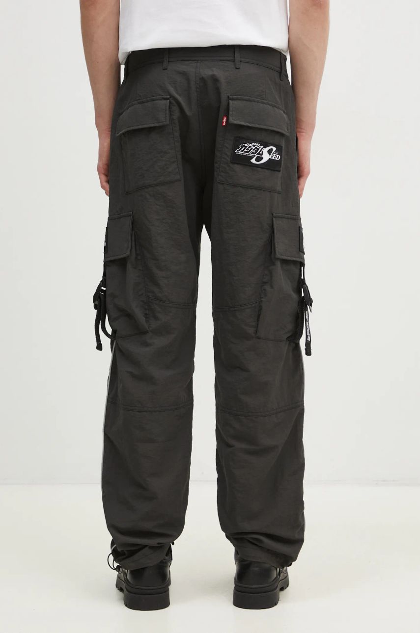 x Gundam SEED High Waist Cargo Pants
