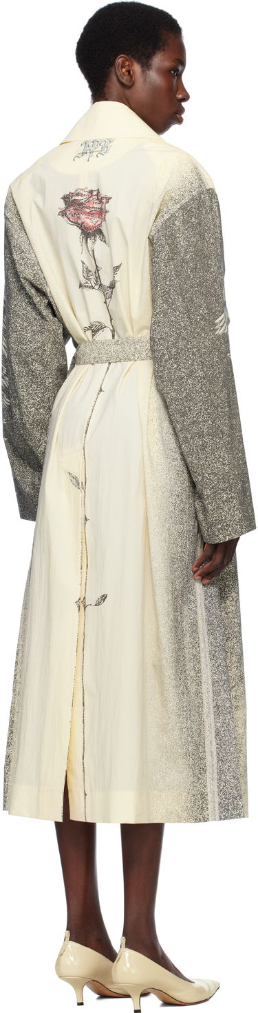 Trenčkot Jean Paul Gaultier Jean Paul Gaultier 'The Multi-Tattoo' Print Trench Coat Žltá | 25/34-U-MA035-C587-030030, 2
