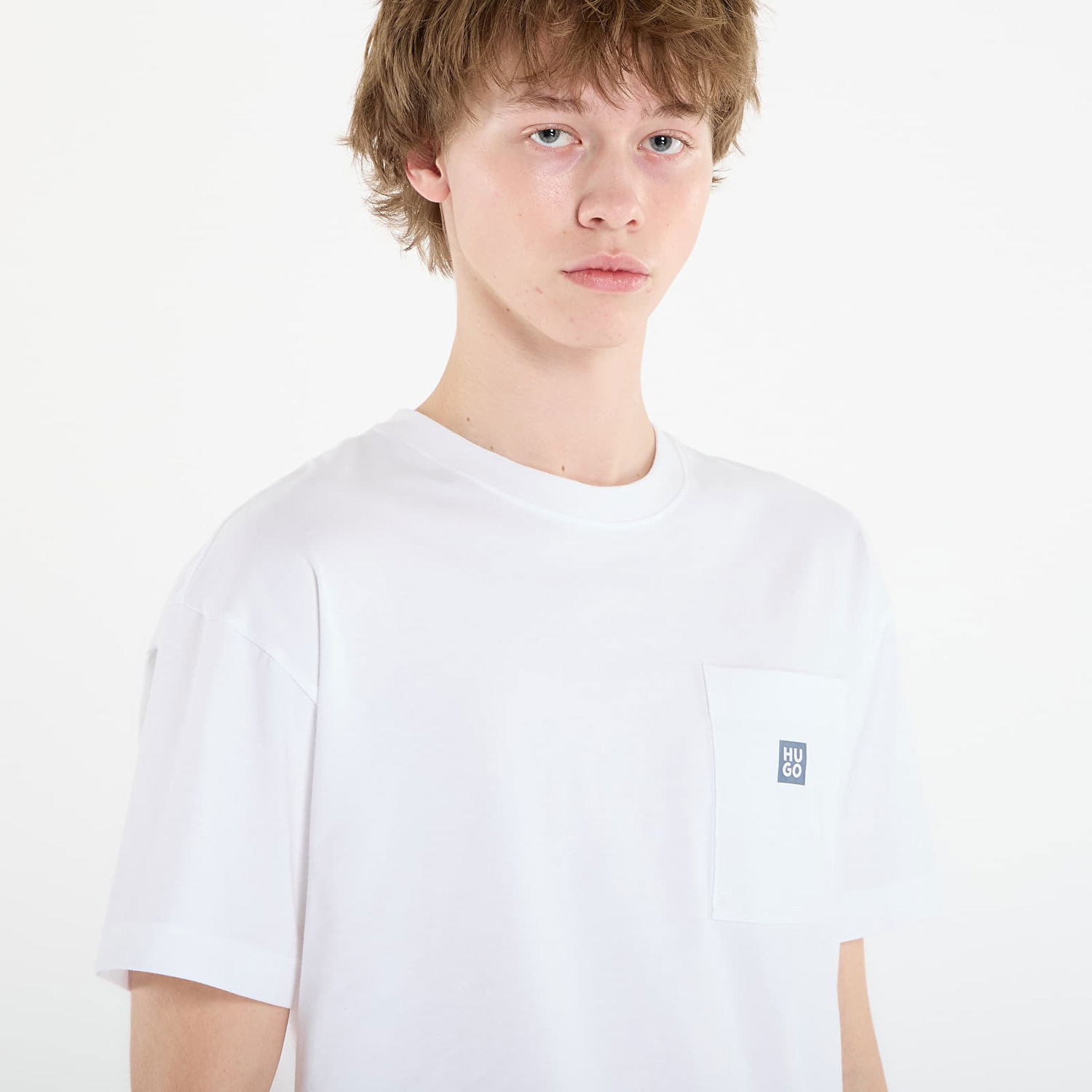 Tričko BOSS N-Aaron Pocket T-Shirt Biela | 50556725-102, 1