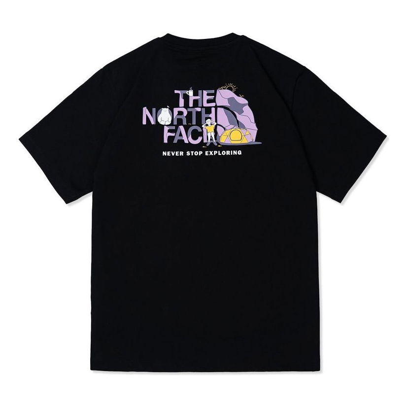 Tričko The North Face Relaxed Graphic Print T-Shirt Čierna | NF0A88BP-JK3