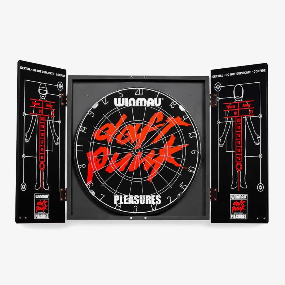 Športový doplnok Pleasures PLEASURES Daft Punk Schematic Dartboard Cabinet Rôznofarebný | P25DP028-BLACK, 0