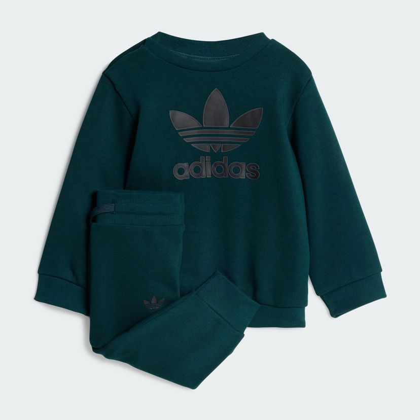 Súprava adidas Performance Trefoil Crew Set Zelené | JY0140