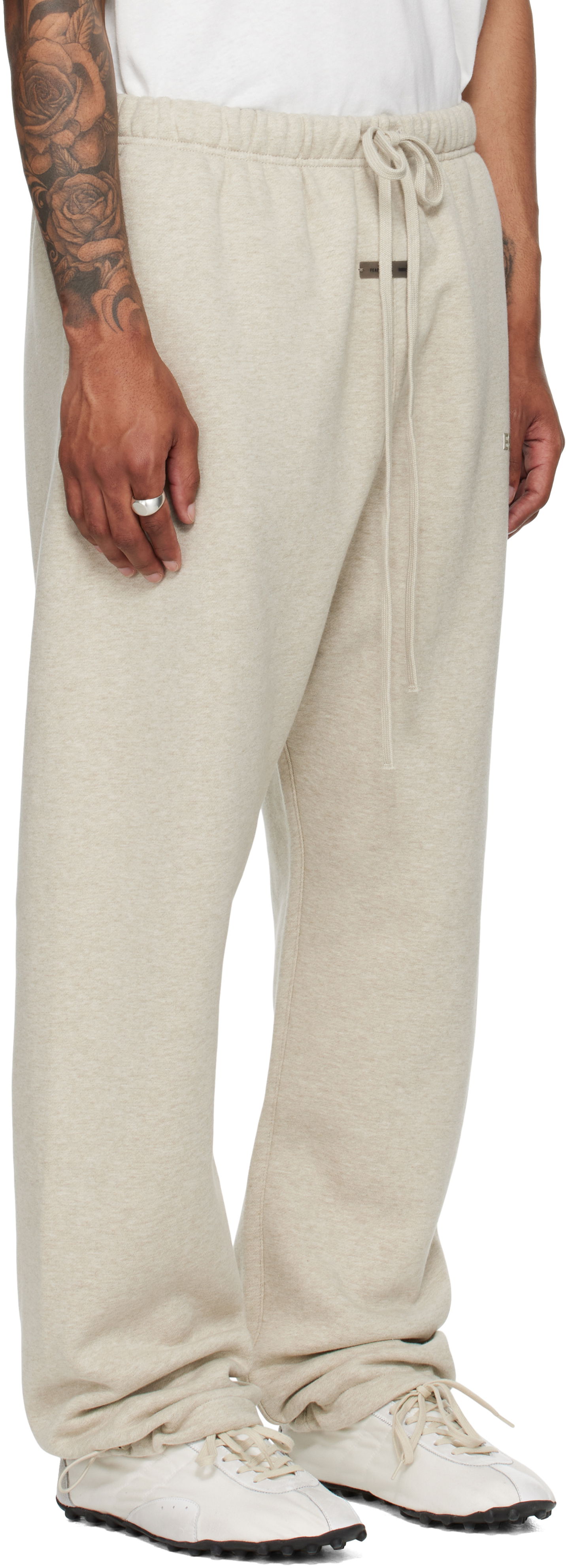 Tepláky Fear of God ESSENTIALS Relaxed Fleece Sweatpants Béžová | 130SP258222F, 1