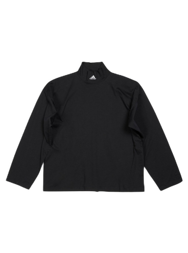 Sveter Balenciaga adidas x High Neck T-Shirt Čierna | 724591TNVP81070
