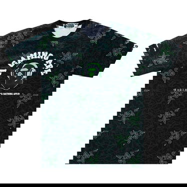 Tričko BAPE x Razer Neon Camo Team Tee Čierna | 1G73 109 913 GREEN, 1