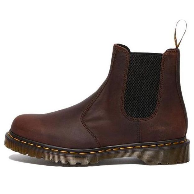 Tenisky a topánky Dr. Martens Waxed Full Grain Leather Chelsea Boots Hnedá | 30676294