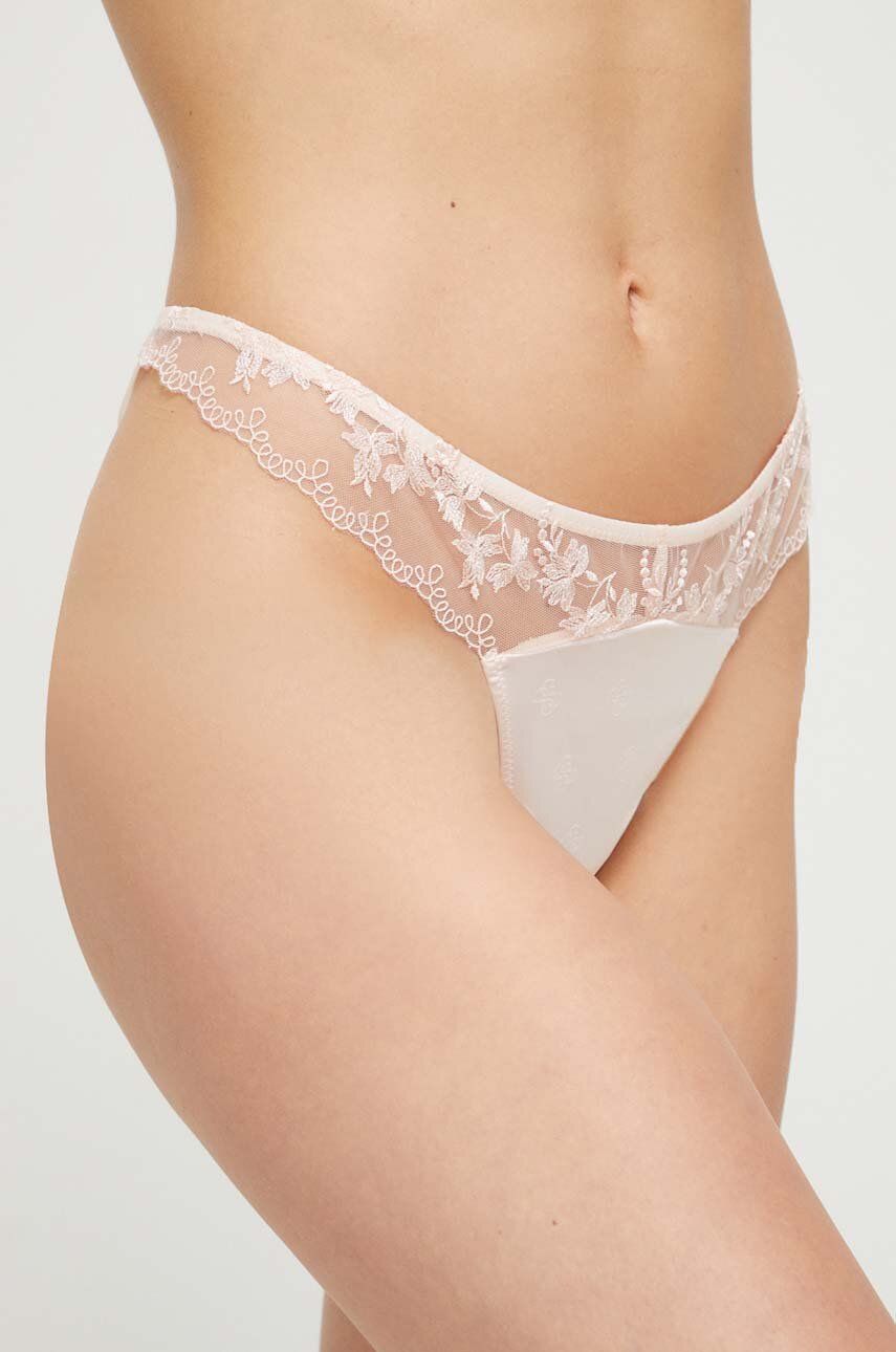 Nohavičky GUESS Brazilian Panties Biela | O3GE21.WFAO0, 0