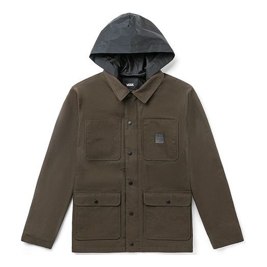 Pláštenka Vans Vans Cargo Hooded Jacket Zelené | VN0A456ZTT5, 0