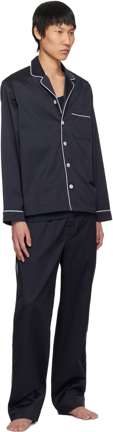Tepláky TEKLA Sateen Pyjama Pants Čierna | SWP-NAV, 3
