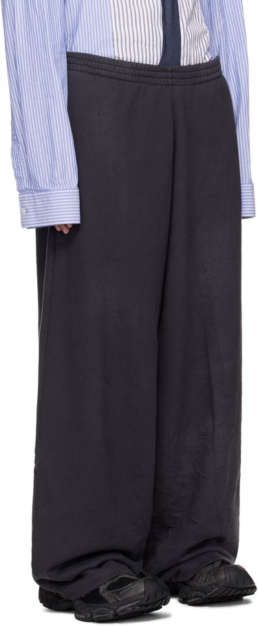 Tepláky Balenciaga 'Planet Earth' Graphic Print Sweatpants Čierna | 803266TRVD11055, 1