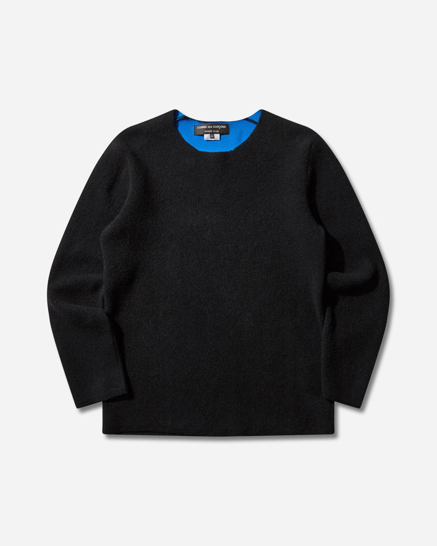 Sveter Comme des Garçons COMME des GARÇONS HOMME PLUS Wool Sweater Čierna | PP-N011-W25 3, 0