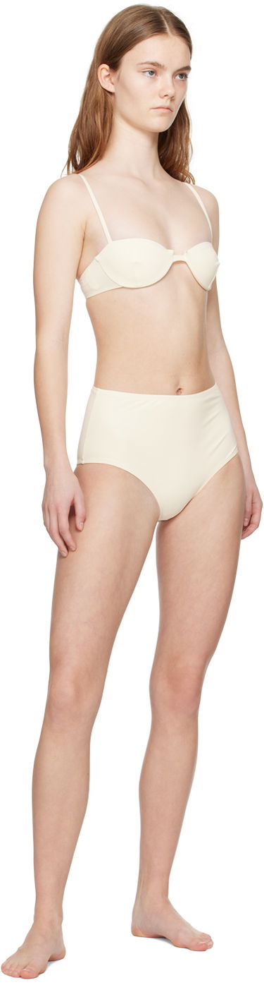 Plavky TOTEME TOTEME Sweetheart Neck Bikini Béžová | 223-881-795 / 223-889-795, 3